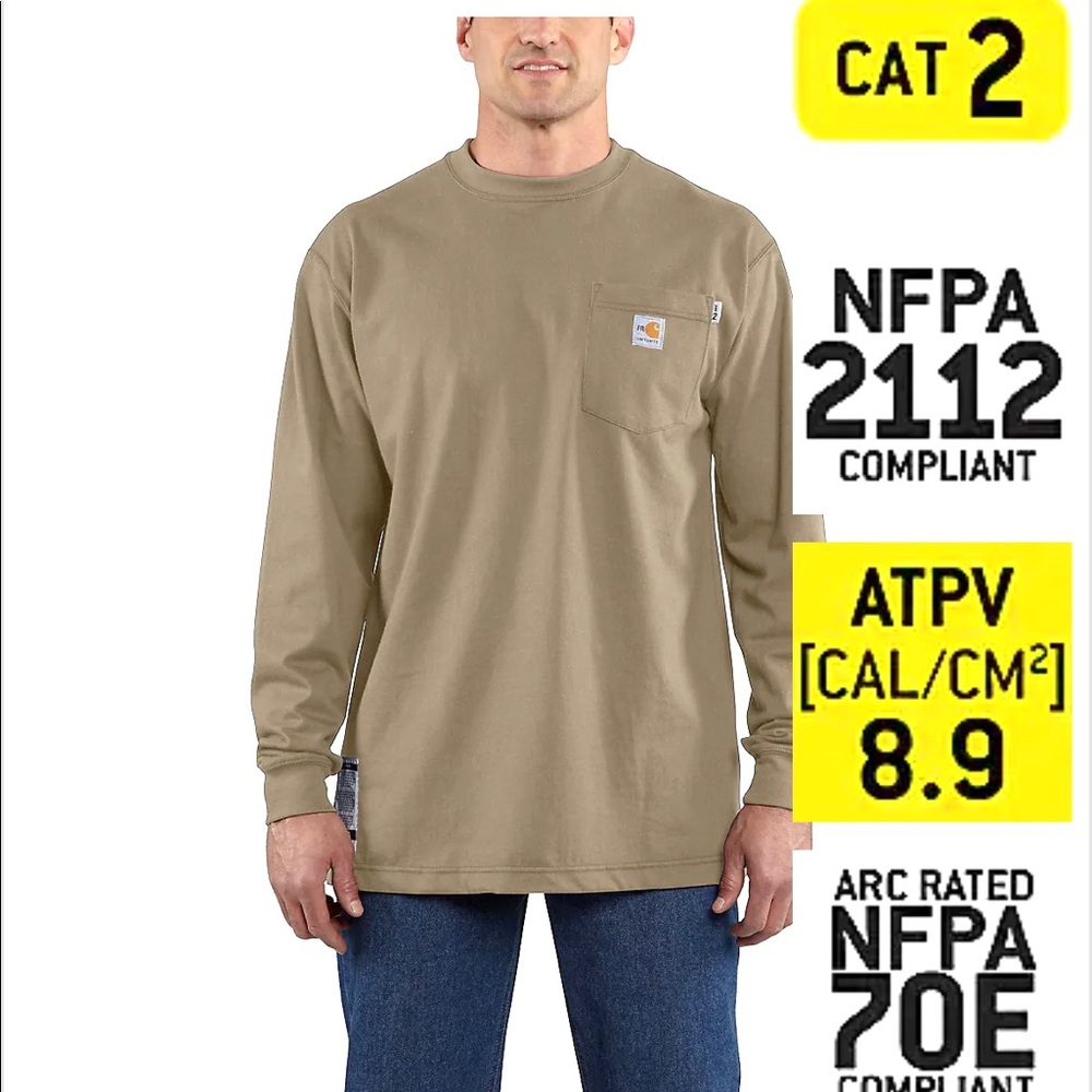 Carhartt BRAND NEW NEVER WORN - Mens L - Color: Khaki - Performance Technology